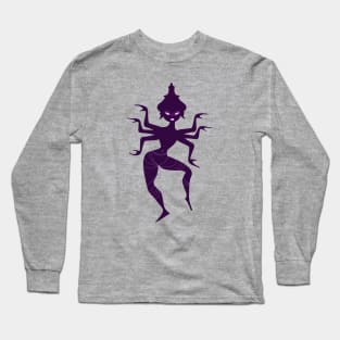 Durga Dancing Figure Long Sleeve T-Shirt